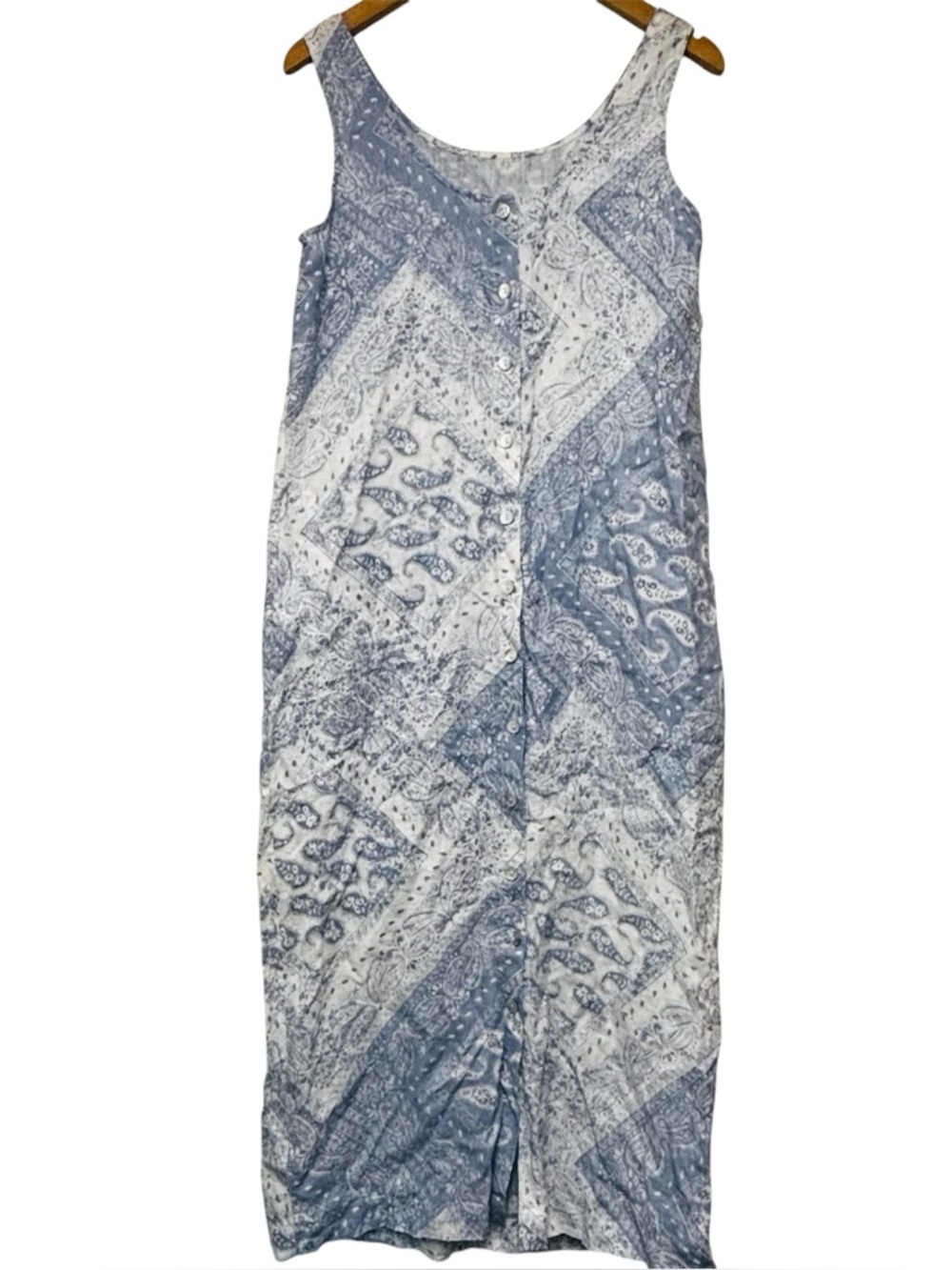 Artisan NY 100% Linen Midi Dress